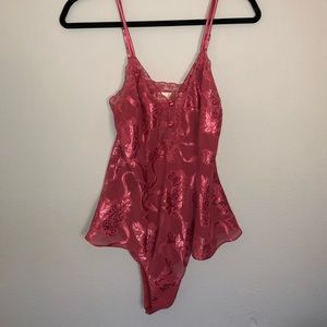 Vintage Victoria’s Secret bodysuit mauve size S